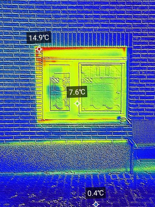 Fenster – Thermografie