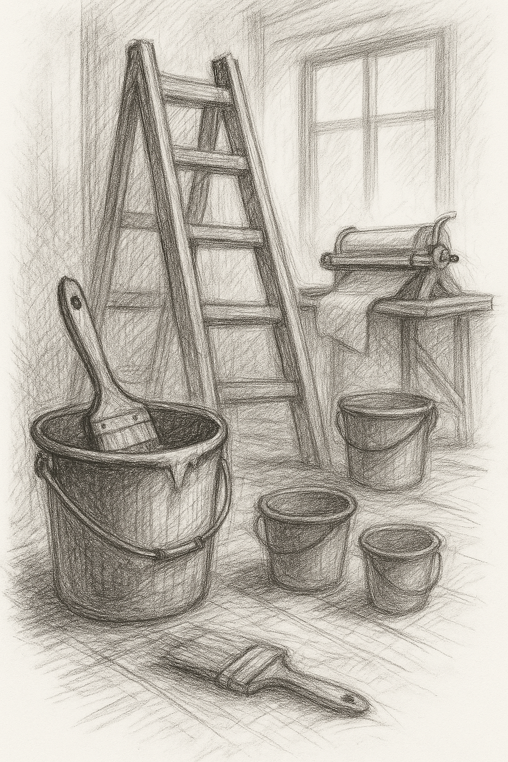 Malerarbeiten Illustration